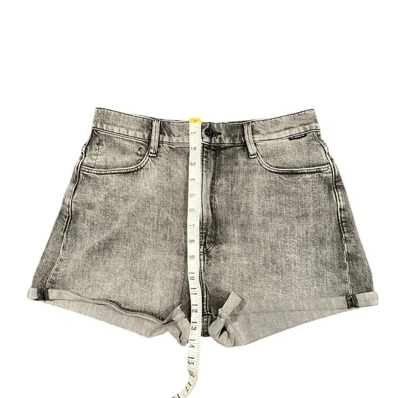 G-STAR Raw Shorts Womens Tedie Ultra High Rise Denim Faded Carbon Size 29 - Picture 10 of 16